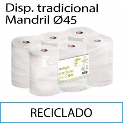 18 uds papel higiénico reciclado M45 HLJ287010GC